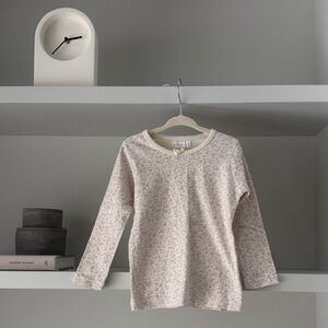 Jamie Kay Cream Long-Sleeve Floral Tee